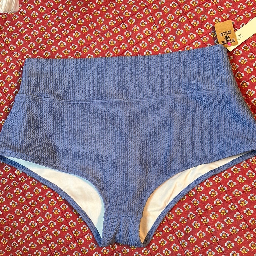 Blue Women's swimsuit bottom NWT XL